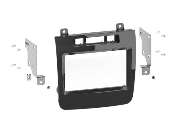 Connects2 Premium monteringskit 2-DIN VW Touareg (2010 - 2014) Pianosort